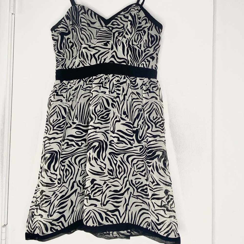 Johnny Martin Animal Print Mini Dress